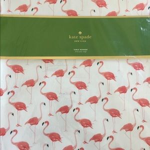 Kate spade flamingo table runner
